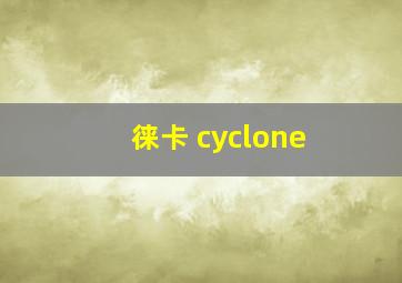 徕卡 cyclone